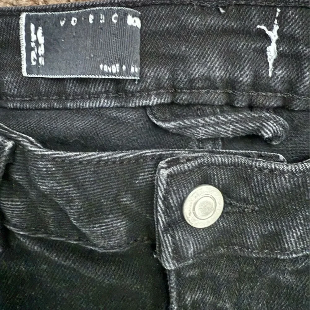 ASOS DESIGN Black Slim Fit Jeans Men’s 32x28 (Tag 32x30) Modern Stretch Denim